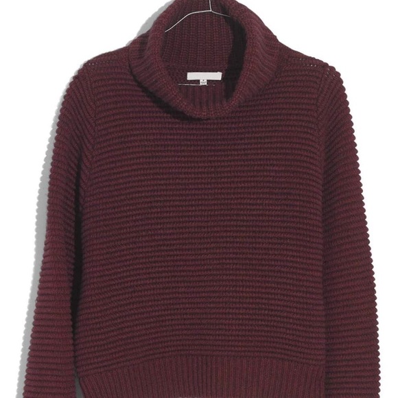 Madewell Sweaters - Madewell side button turtleneck sweater
